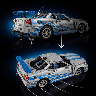 LEGO® Technic™ 2 Fast 2 Furious Nissan Skyline GT-R (R34) Car