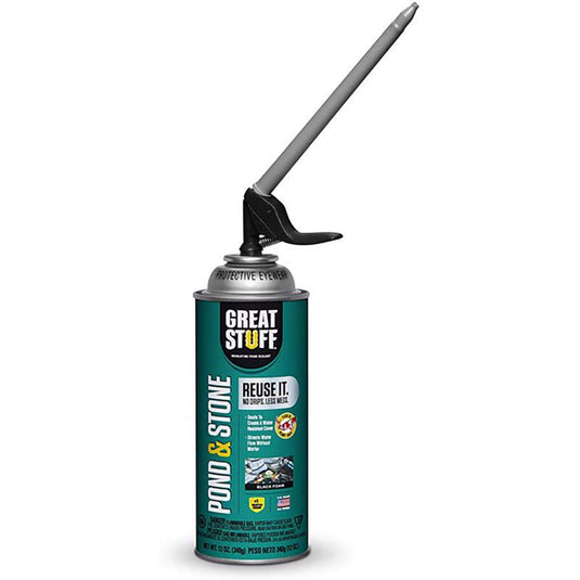 Great Stuff Smart Dispenser Black Polyurethane Insulating Foam Sealant 12 oz