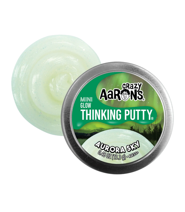 Aurora Sky Mini Glow Thinking Putty