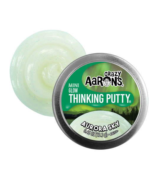 Aurora Sky Mini Glow Thinking Putty