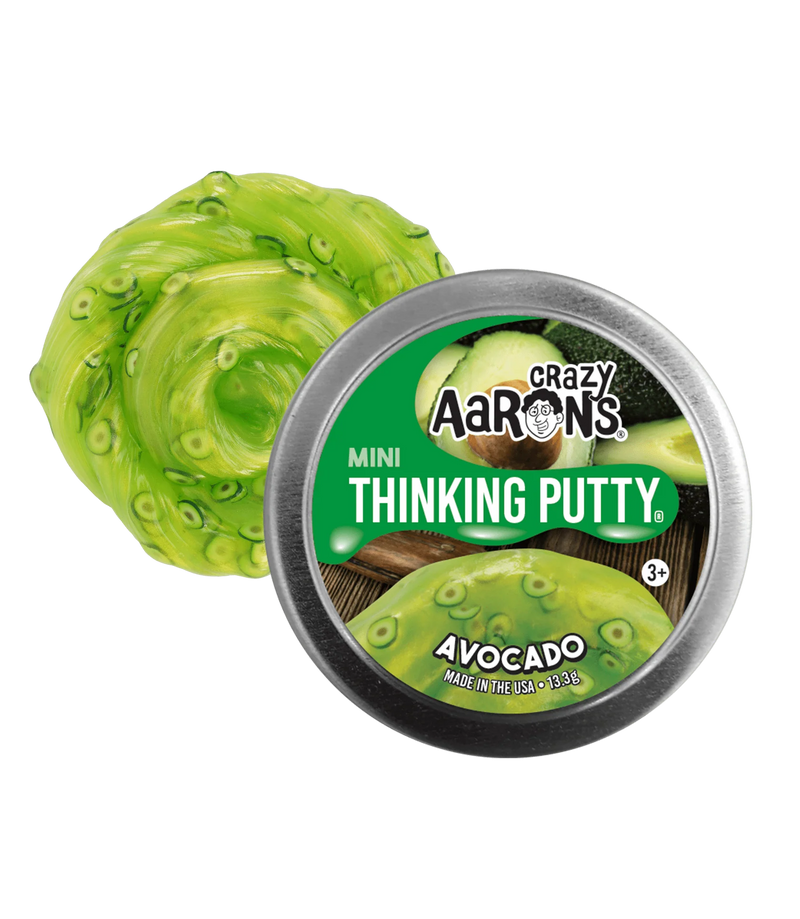 Load image into Gallery viewer, Avocado Mini Thinking Putty
