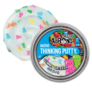 Crazy Aaron's Gummy Grizzly Mini Thinking Putty