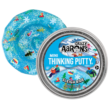 Crazy Aaron's Mini Thinking Putty | Sleigh Ride