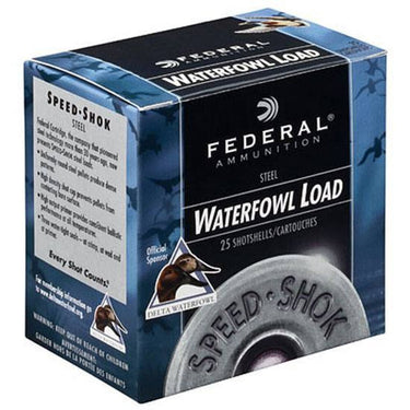 Ammo 12 Gauge Federal Speed-Shok 3-1/2" BBB Steel 1-3/8 Ounce 25 Round Box
