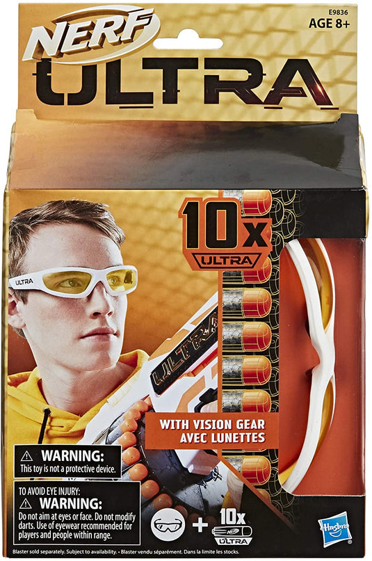 NERF Ultra Vision Gear and 10 Ultra Darts — The Ultimate in Dart Blasting