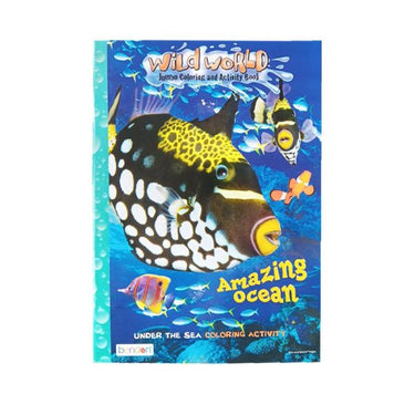 Wild World 80 Pg Amazing Ocean Coloring and Activity Book
