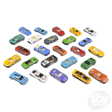 25pc Die-Cast Car Set In Tire Carrying Tub
