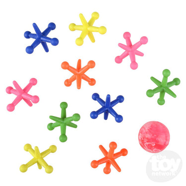 Big Neon Jacks Set 1.75"