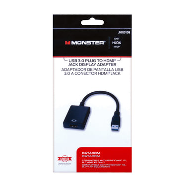 Monster Just Hook It Up Plug Adapter 1 pk