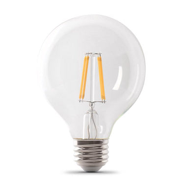 Feit G25 E26 (Medium) Filament LED Bulb Soft White 100 Watt Equivalence 1 pk