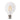 Feit G25 E26 (Medium) Filament LED Bulb Daylight 100 Watt Equivalence 1 pk