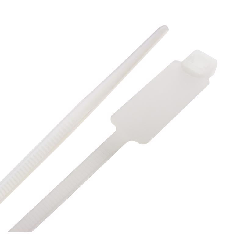 Load image into Gallery viewer, Steel Grip 8 in. L White Cable Tie 25 pk
