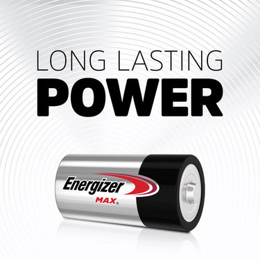 Energizer Max C Alkaline Batteries 8 pk Carded