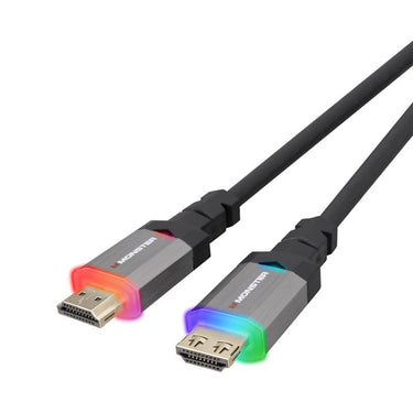 Monster Just Hook It Up 6 ft. L Audio-Video Cable HDMI