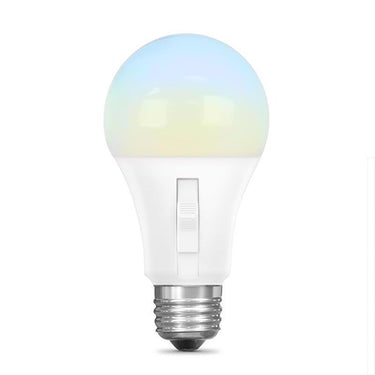 Feit A19 E26 (Medium) LED Dusk to Dawn Bulb Adjustable White 60 Watt Equivalence 1 pk