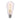 Feit ST19 E26 (Medium) LED Motion Activated Bulb Daylight 60 Watt Equivalence 1 pk