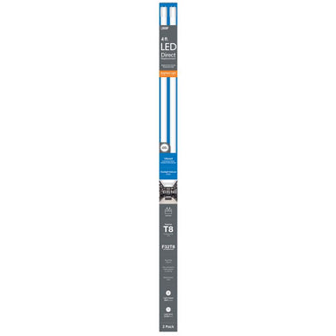 Feit T8 Daylight Deluxe 48 in. G13 Linear LED Linear Lamp 32 Watt Equivalence 2 pk
