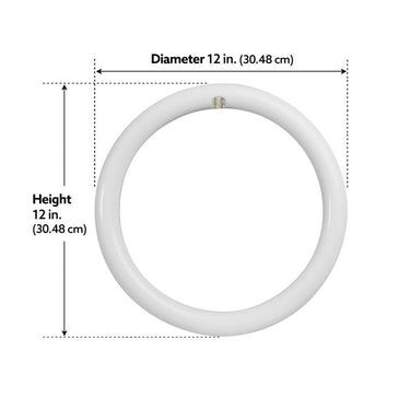 Feit T9 4-Pin LED Tube Light Color Changing 32 Watt Equivalence 1 pk