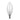 Feit B10 E12 (Candelabra) Filament LED Bulb Daylight 40 Watt Equivalence 2 pk