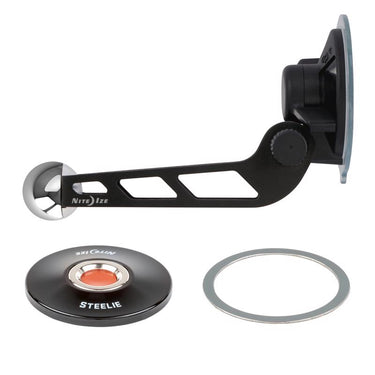 Nite Ize Steelie Multicolored Orbiter Plus Windshield Kit 1 pk
