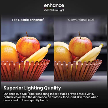 Feit A19 E26 (Medium) LED Bulb Soft White 100 Watt Equivalence 4 pk