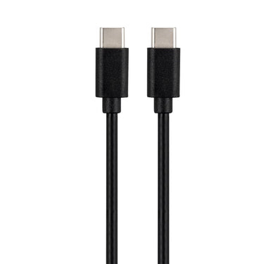 Monster Just Hook It Up Type C to Type C Charge and Sync Cable 3 ft. Black