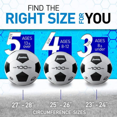 Franklin Sports Competition 100 Soccer Ball Size 4