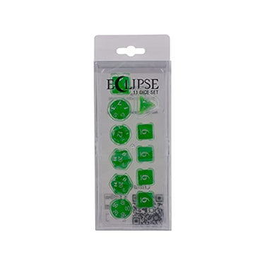 Ultra Pro Eclipse 11 Dice Set Lime Green