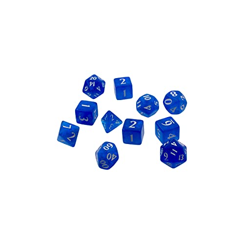 Load image into Gallery viewer, Ultra Pro Eclipse 11 Dice Set Pacific Blue
