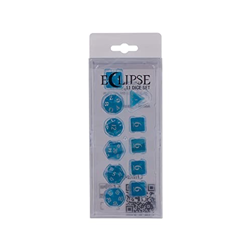 Load image into Gallery viewer, Ultra Pro  Eclipse 11 Dice Set Sky Blue
