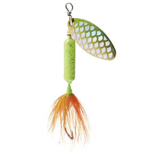 Yakima Bait Worden's Original Rooster Tail - 1/6 Oz. - Strobe Chartreuse