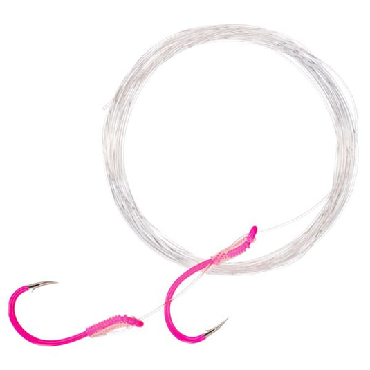 Gamakatsu Kokanee 2-Hook Bait Rig - Fluorescent Pink