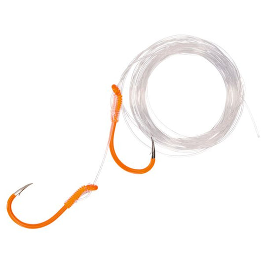 Gamakatsu Kokanee 2-Hook Bait Rig - Fluorescent Orange