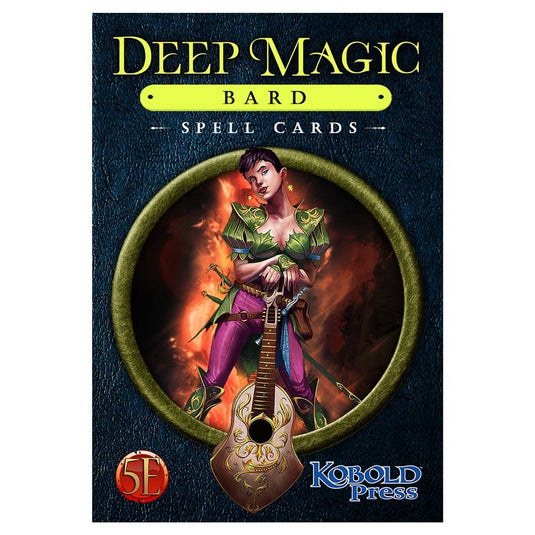 D&D Deep Magic spell cards Bard