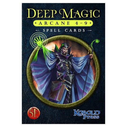 D&D Deep Magic  Arcane 4-9 Spell Cards