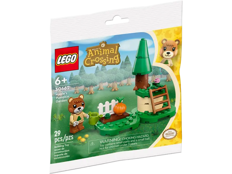 Load image into Gallery viewer, Lego Animal Crossing Maple&#39;s Pumpkin Garden 29pc
