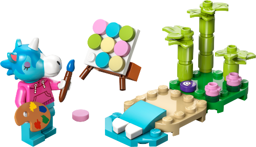 LEGO® Animal Crossing™  Julian's Beach Painting