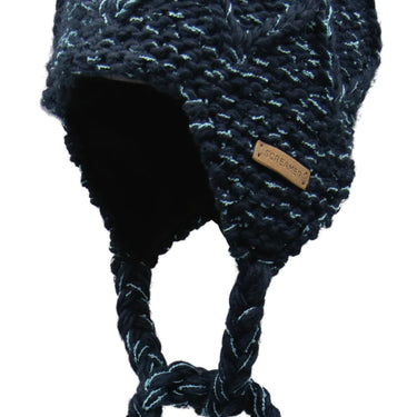 Screamer Beanie Jonesy Earflap Cap Blue