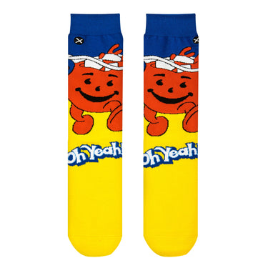 Odd Sox Kool-Aid Man Men's Crew Socks Size L