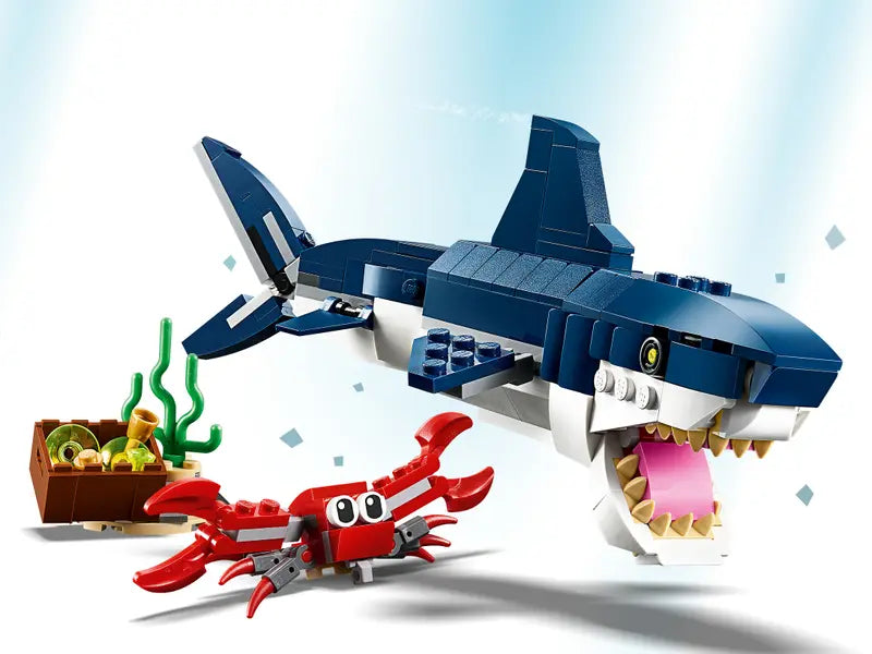 Load image into Gallery viewer, Lego Creator 3 n 1 Deep Sea Creatures 230 pc
