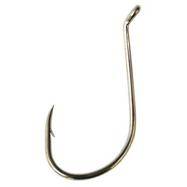 Eagle Claw Lazer Sharp Octopus Long Shank Hook 40 Pack (Nickel) Size 3/0