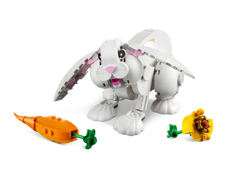 Load image into Gallery viewer, Lego Creator 3 n 1 White Rabbit 258pc
