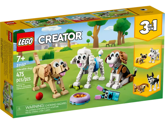 Lego Creator 3n1 Adorable Dogs