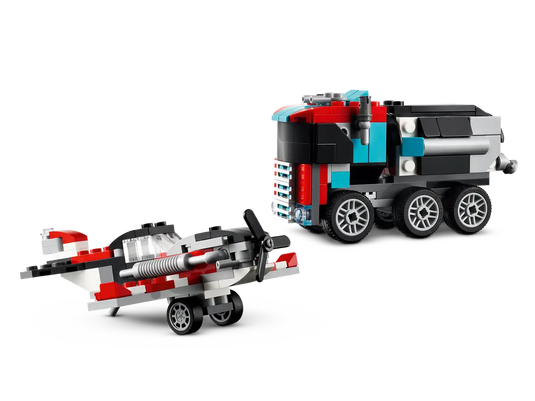 LEGO Creator Flatbed Truck with Helicopter
