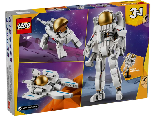 Lego Creator 3in1 Space Astronaut 647pc