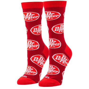 Odd Sox Dr Pepper Retro Men's Crew Socks Size M