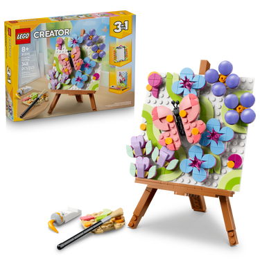 LEGO® Creator Floral Art Decor Painting