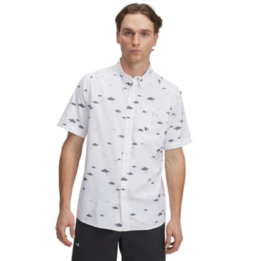 Under Armour UA Dockside Men's Short Sleeve (White/Halo Grey) Size XXL