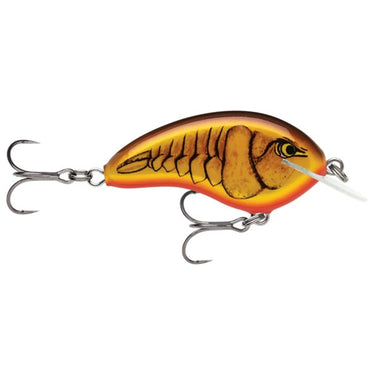 Rapala OG Tiny 06 Shallow Diving Crankbait (Dark Brown Crawdad)