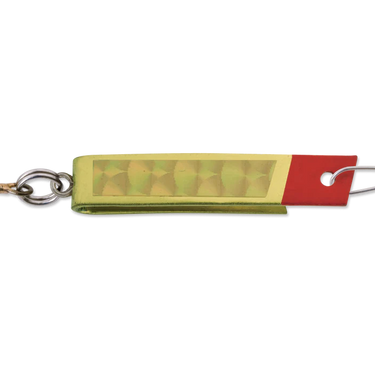 Luhr-Jensen 1/6"oz Super Duper Spoon (Brass/Red)